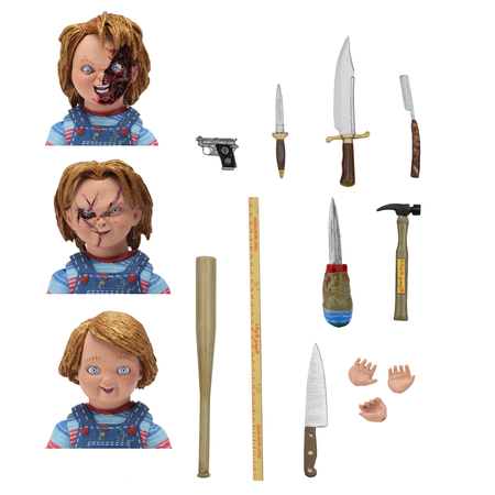 Child's Play Ultime Chucky Figurine 4 pouces NECA
