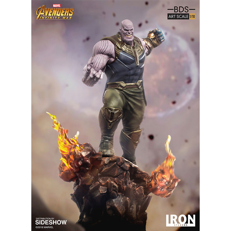 Avengers: Infinity War Thanos Art S�rie Battle Diorama statue �chelle 1:10 Iron Studios 903491