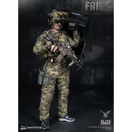 FBI HRT Agent Hostage Rescue Team 1:6 figure Damtoys 78042