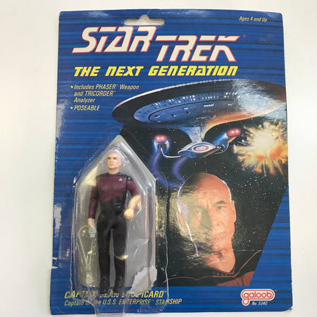 Star Trek The Next Generation TNG Captain Jean-Luc Picard - emballage légèrement endommagé