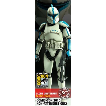 Star Wars Lt Clone (bleu) figurine 12" version exclusive Sideshow