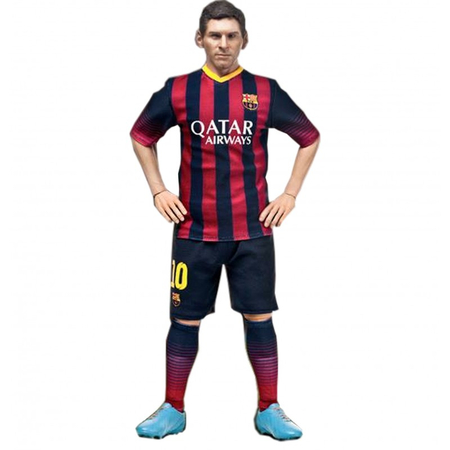 Lionel Messi no 10 Joueur de soccer attaquant FC Barcelone figurine échelle 1:6 ZCWO ZC204