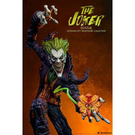 The Joker Gotham City Nightmare Collection Statue Sideshow Collectibles 200425