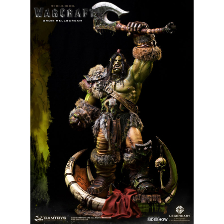 Warcraft movie Grom Hellscream Version 2 Premium Epic Series Statue Damtoys 903515