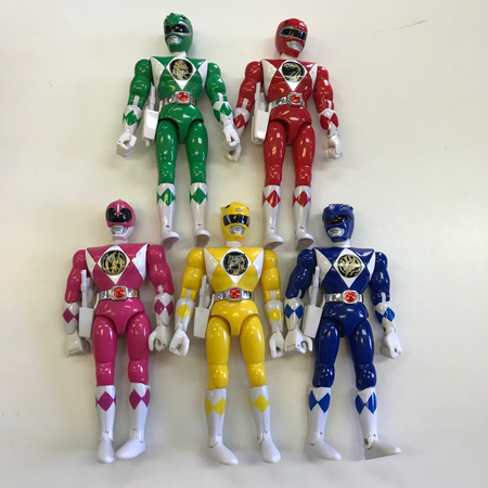 Power Rangers lot de 5 figurines 8 po Bandai