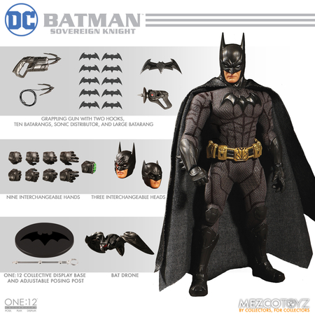 One-12 Collective DC Sovereign Knight Batman Mezco Toyz