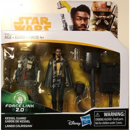 Star Wars Solo: A Star Wars Story - Kessel Guard & Lando Calrissian Ensemble de 2 Figurines 3,75 pouces Force Link Hasbro