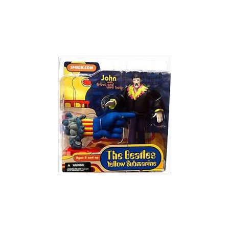 The Beatles Yellow Submarine John Lennon with Glove and Love Base figurine Spawn McFarlane