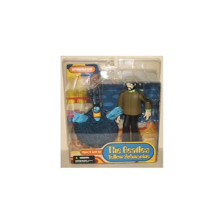 The Beatles Yellow Submarine George with Blue Meanie figurine Spawn McFarlane