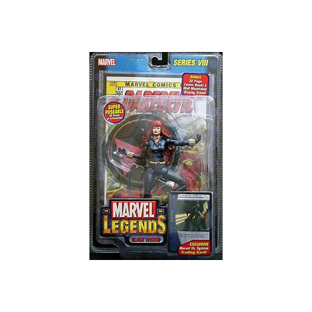 Marvel Legends Série VIII Black Widow Toy Biz