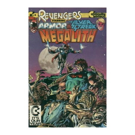 Revengers 4 & 6 Lot (1987 Continuity Comics) VF-NM