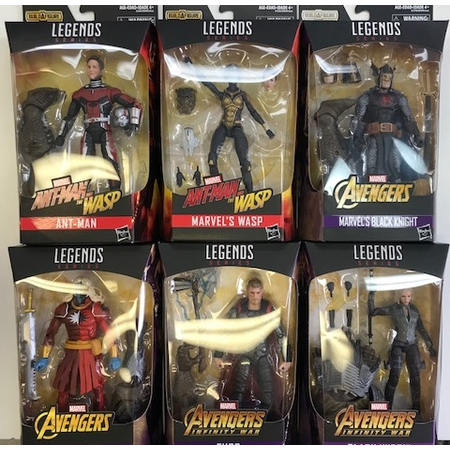 Marvel Legends Avengers Cull Obsidian BAF Series Set of 6 Figures