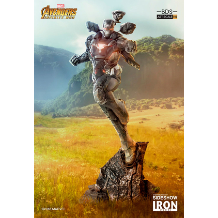 Avengers: Infinity War - War Machine Série Art Battle Diorama échelle 1:10 statue Iron Studios 903605