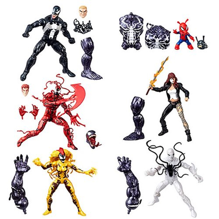 Marvel Legends Venom Monster Venom BAF Series Set of 6 Figure