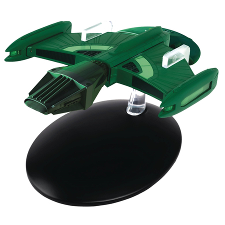 Star Trek Starships Figure Collection Mag #123 Romulan Science Vessel EagleMoss