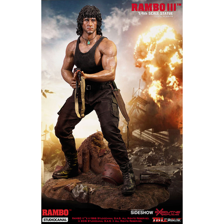 Rambo III Statue by Phicen 1:4 Premium Scale  903654