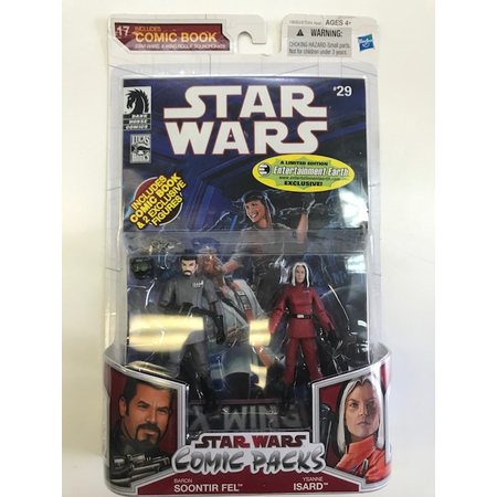 Star Wars Comic Packs Baron Soontir Fel & Ysanne Isard