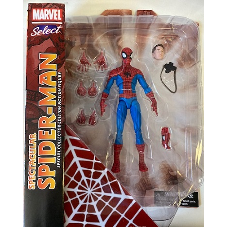Marvel select spiderman on sale