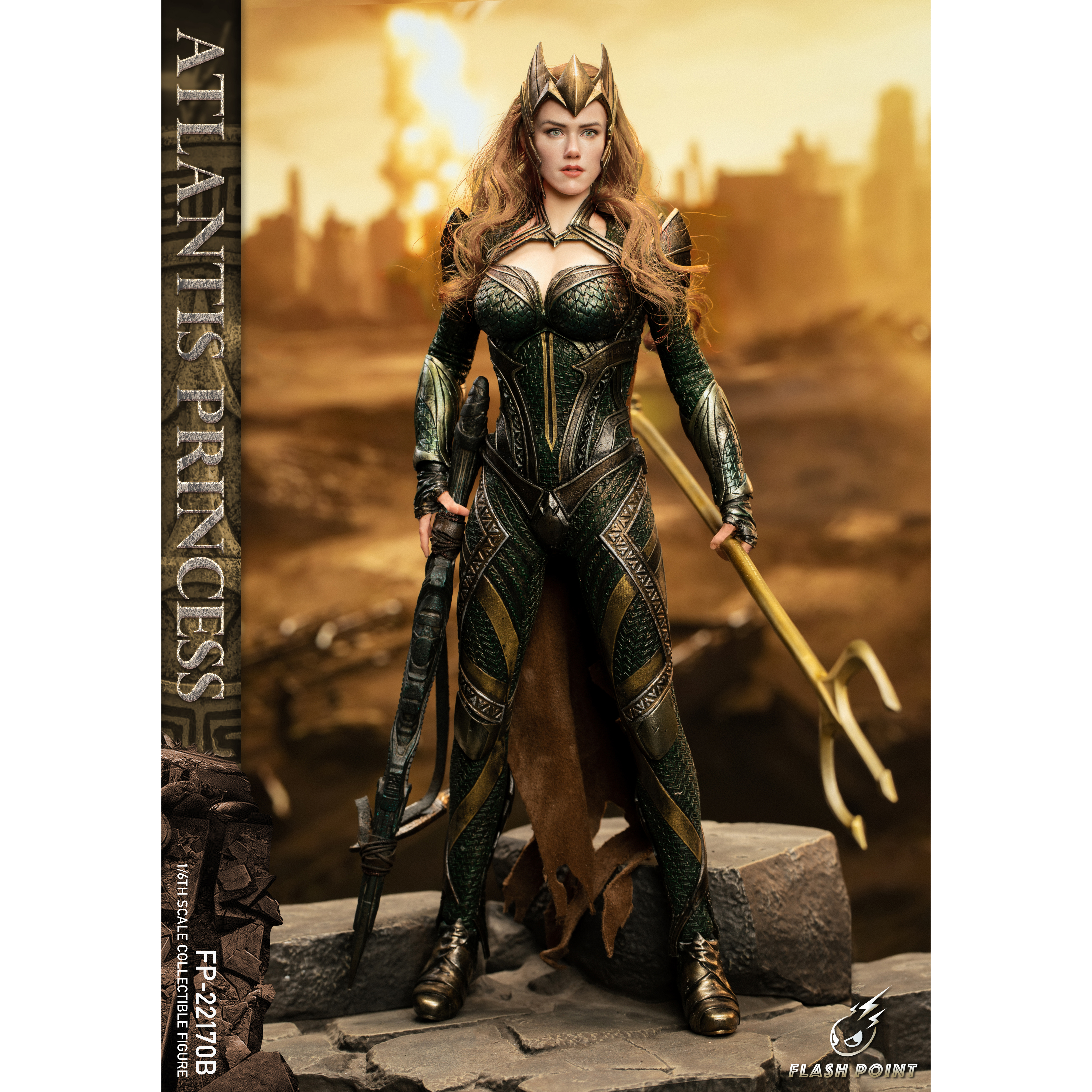 アメコミ Flash point Studio 1/6 Atlantis Princess Flashpoint Studio 1/6 Princess Atlantis Figure [FPS-22170A