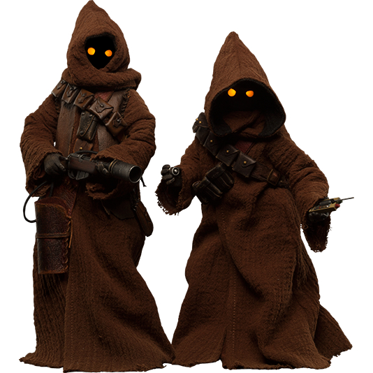 Star Wars Jawa 1:6 Scale Set (2 figures) Sideshow Collectibles 100122