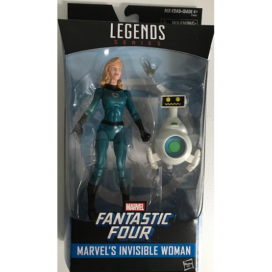 Marvel Legends Fantastic Four Invisible Woman with HERBIE 6inch