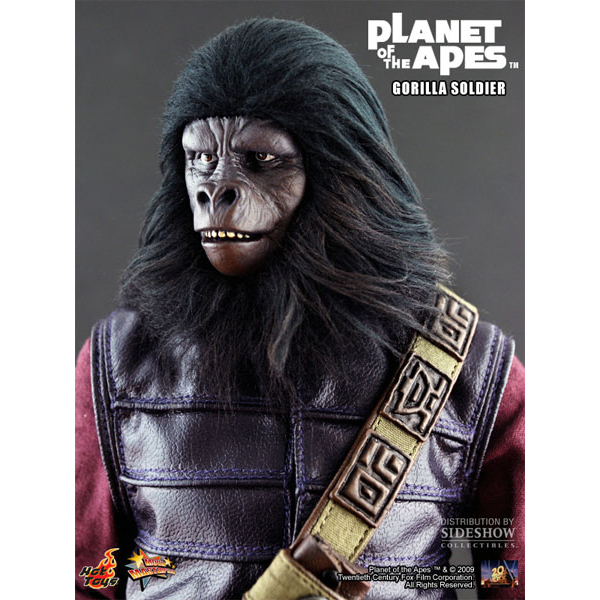 Planet of the Apes Deluxe Gorilla Soldier 12 in action figure Hot Toys MMS88