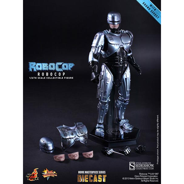 HT MMS202D04 1/6 HotToys RoboCop Diecast Acrion Figure
