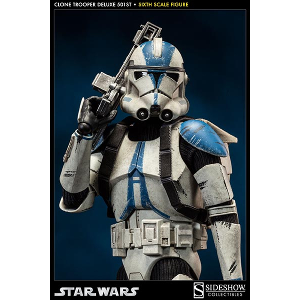 Star Wars 501st Legion Clone Trooper Figurine 12 Po Medicom Toy Medrah361