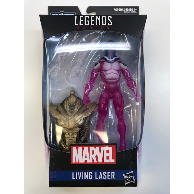 living laser marvel legends