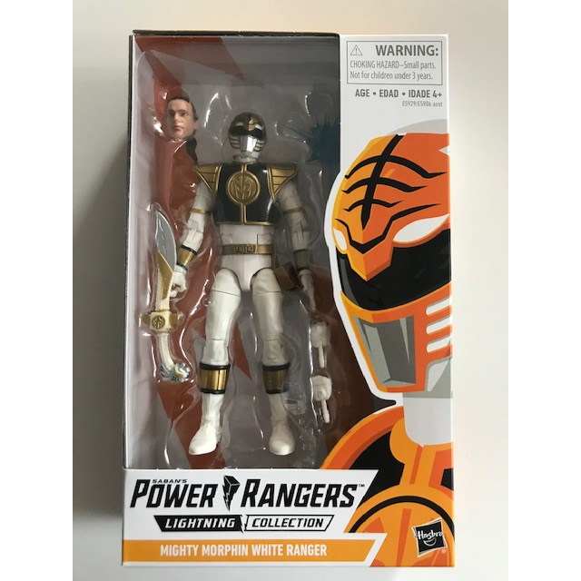 white ranger lightning