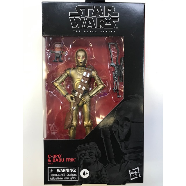 The Black Series 6" Action Figure C-3PO and Babu Frik for sale online 
