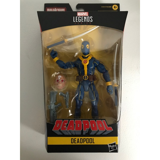 Marvel Legends Strong Guy BAF Blue Deadpool 6inch Action Figure Never Opened for sale online 