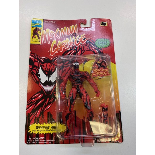 Toybiz Maximum Carnage Action Figure MARVEL Vintage 1994 SPIDER