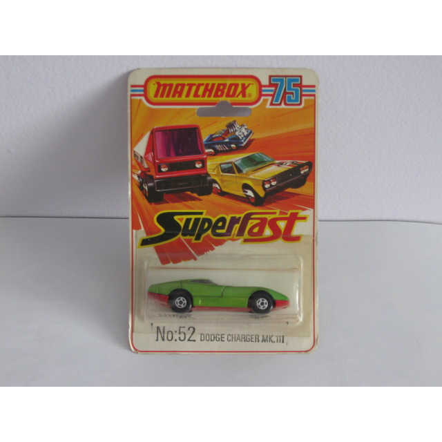 matchbox series no 52 dodge charger