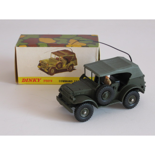 Dtf446-capote khaki for dodge command car dinky toys 810 
