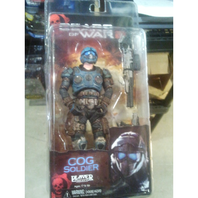 gears of war cog soldier action figure