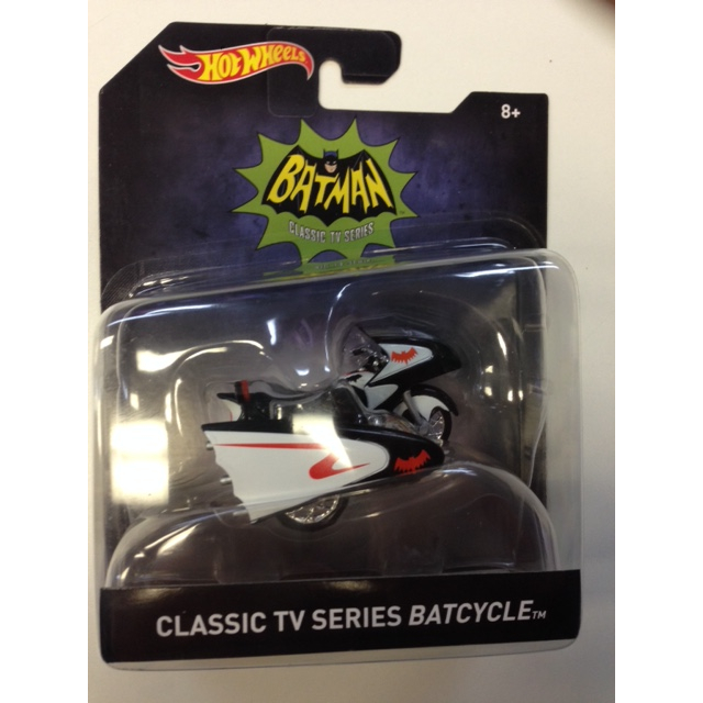 Hot Wheels 2015 Batman Classic TV Series Batcycle 1 50th Scale for sale online 