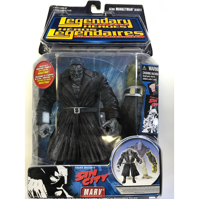 Legendary Comic Book Heroes Monkeyman Series Sin City Marv 6inch