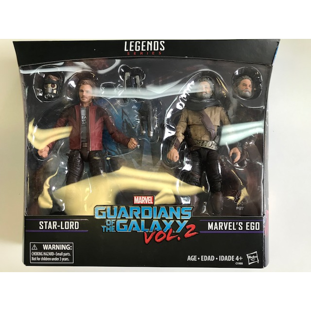 Marvel Legends Guardians Of The Galaxy Vol 2 2 Pack Star Lord Ego