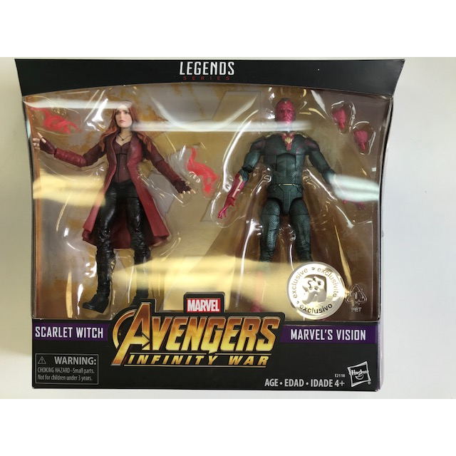 Marvel legends scarlet witch vision 2 pack on sale