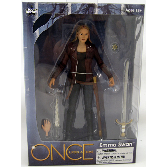 Once Upon a time set of 5 figures 6 inch Icon Heroes