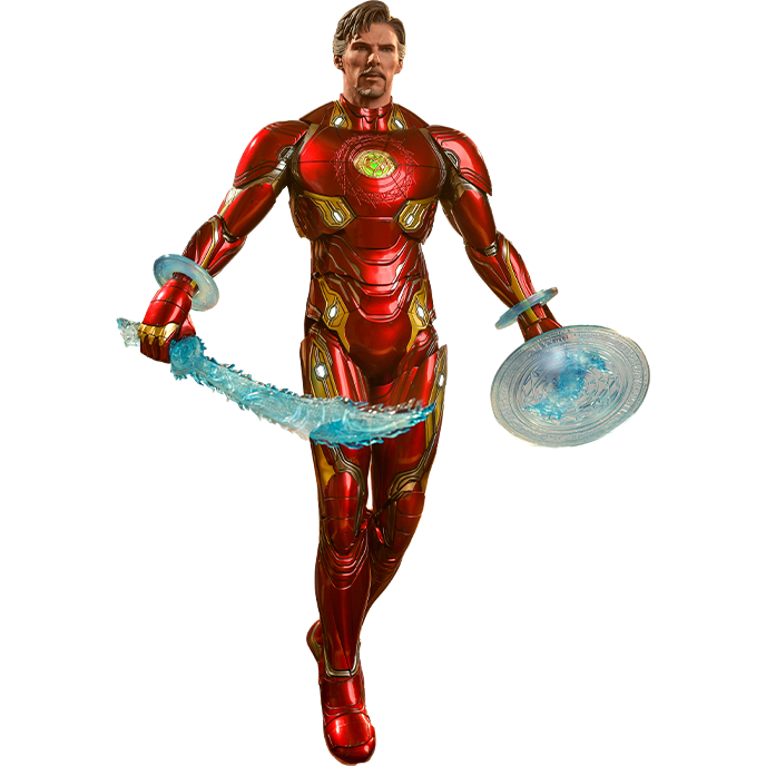Marvel Iron Strange Special Edition DIECAST 1 6 Scale Figure Hot