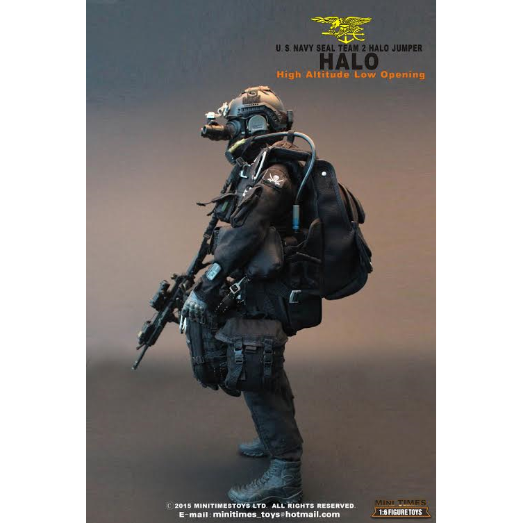 ホットトイズ Navy Seal Team2 HALO Night 1/6 HOT TOYS U.S. NAVY SEAL TEAM 2 HALO NIGHT OPS JUMPER ACTION