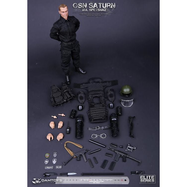 OSN Saturn Jail Spetsnaz FSIN SPECIAL POLICE Figure 1:6 Damtoys 78024