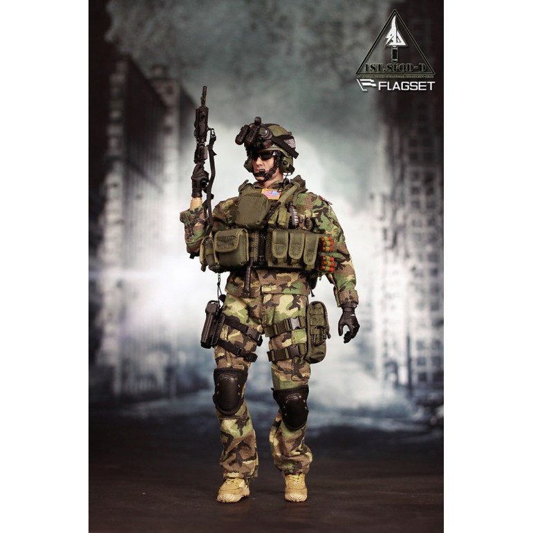 Delta force Special Forces 1:6 scale action figure Flag Set