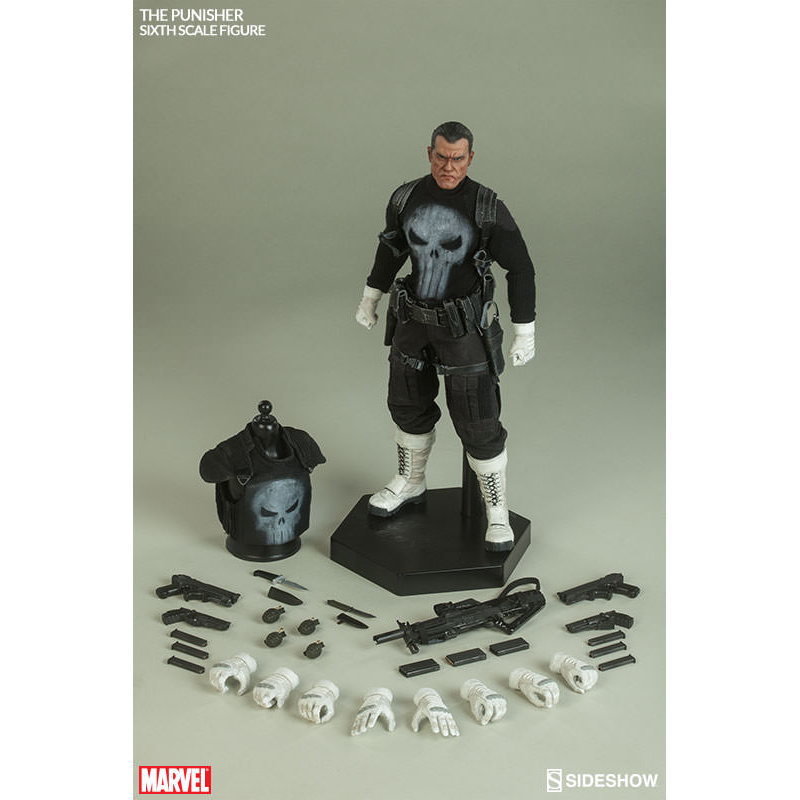 サイドショウ　パニッシャー　SIXTH SCALE フィギュア サイドショウ パニッシャー SIXTH SCALE フィギュア マーベル