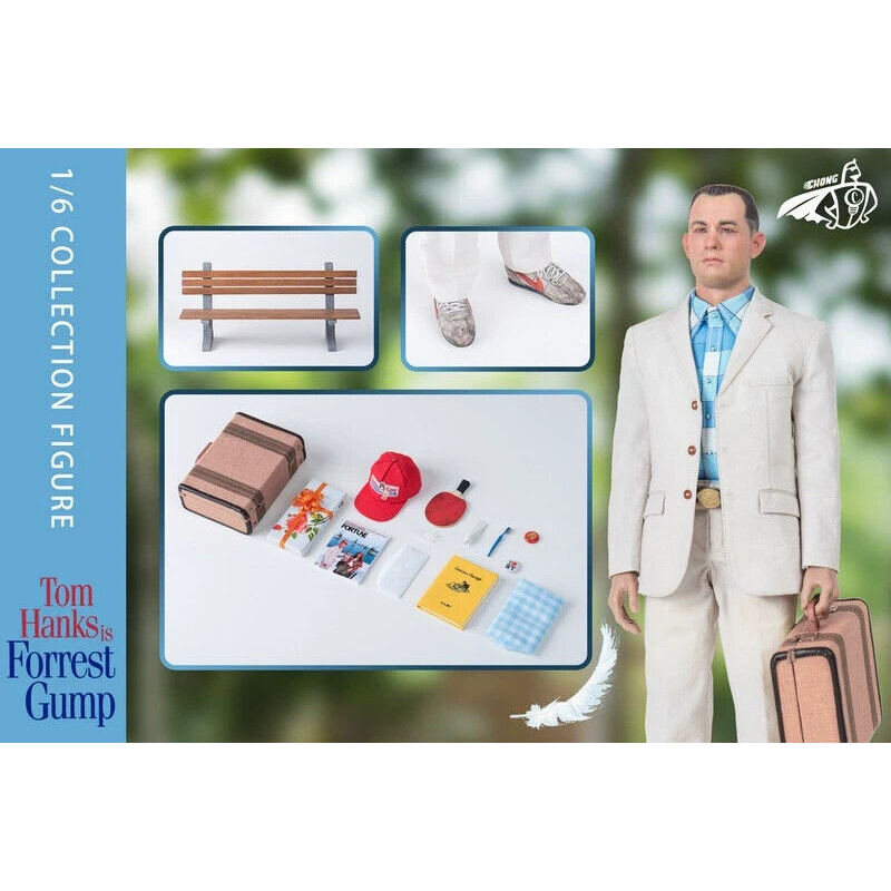 Forrest Gump with chair 1:6 Scale Action Figure Chong Toys