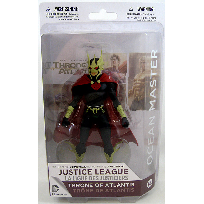 New Justice League Throne Of Atlantis Ocean Master Action Figure #14 DC Official 