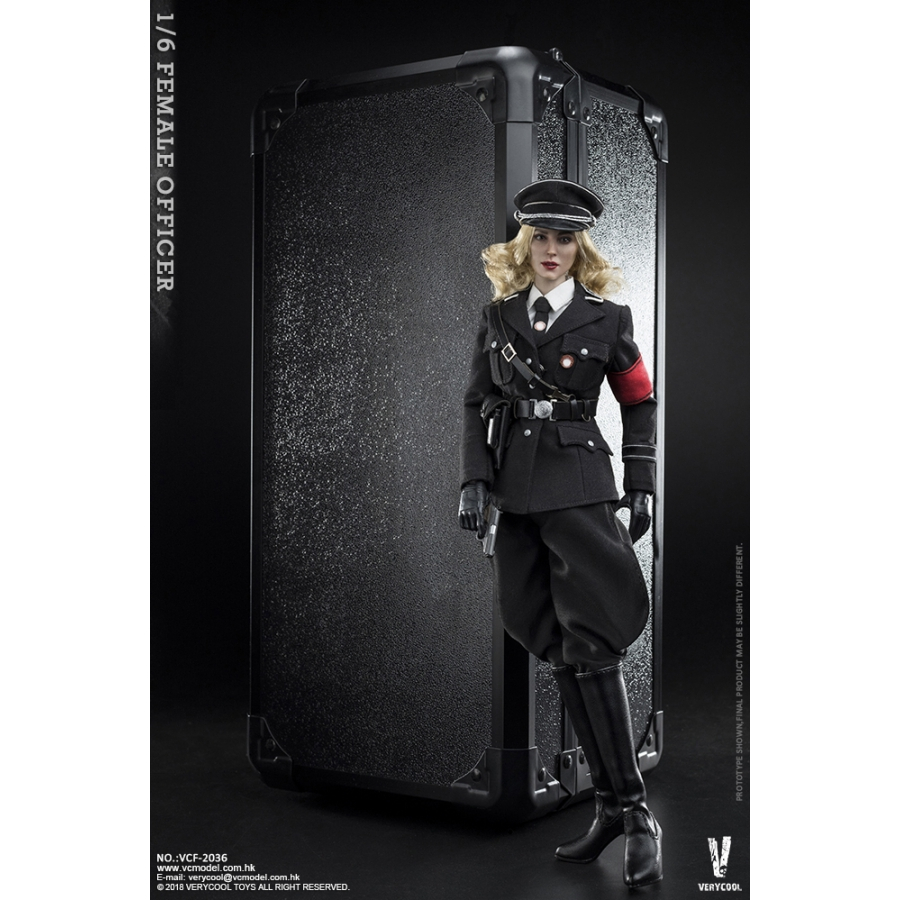 WWII German female officer 1:6 figure Very Cool Model VCF-2036
