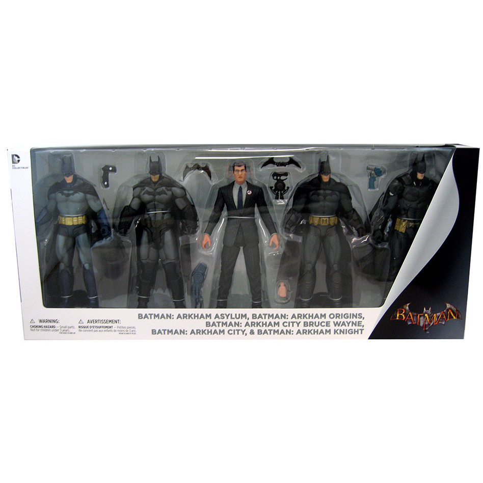 Arkham Batman Action Figure 5 Pack